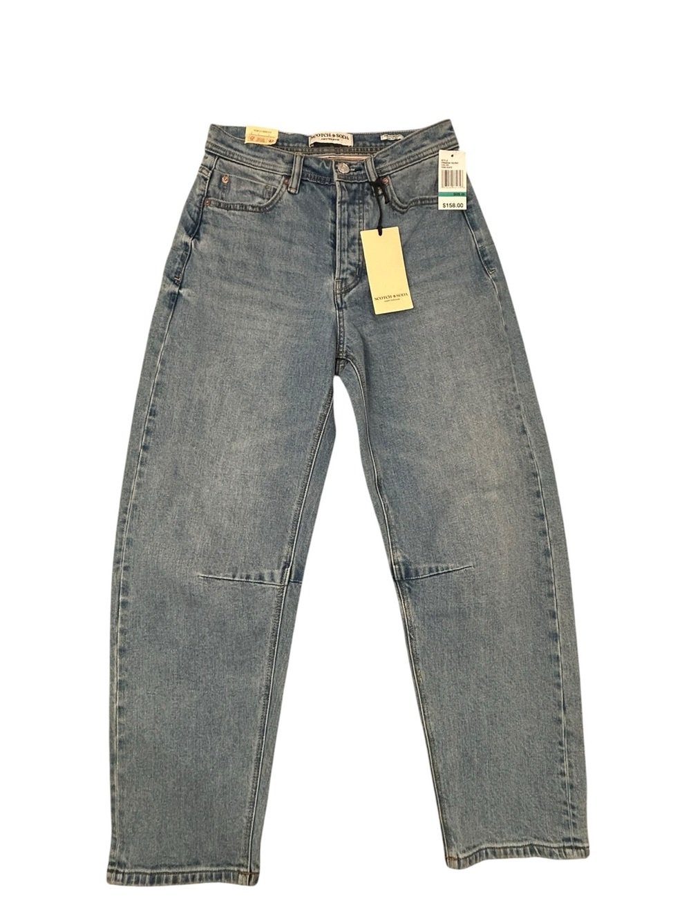 Scotch & Soda The Current Highest Rise Barrel Leg‎ Women’s Jeans NWT 0/25